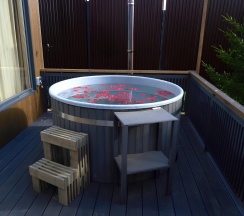 Сканди №14 "Огонь" (оснащение дома, стоимость купели и бани см. Подробнее) в Dacha