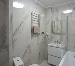 Двухместные апартаменты 2 с видом на внутреннюю территорию (во двор) двуспальная кровать в Exclusive Hotel&Apartments