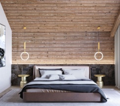 Коттедж VIP с балконом в Плавное течение