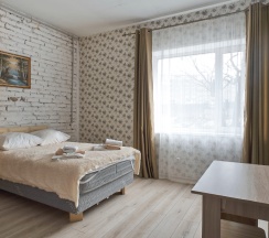 Номер полулюкс с 1 двуспальной кроватью в Villa santarina