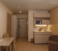 Номер улучшенный комфорт с 1 двуспальной кроватью в Ленинградский