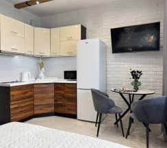 Студия до 4-х гостей (объект №221). Высотка в районе ЖД Вокзала в Атмосфера Сна