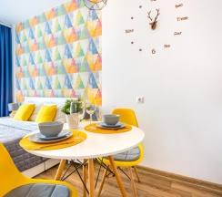 Студия с красивым видом из окна в Апартаменты Welcome Karelia  Riverside в Центре