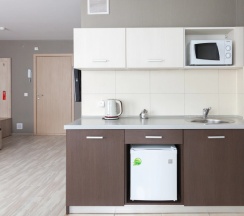 Двухместная студия Superior двуспальная кровать в Комплекс апартаментов Комфорт