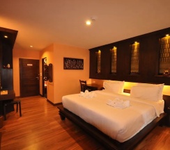 Номер Superior с красивым видом из окна в Chalelarn Hotel