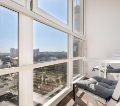 1-комнатные апартаменты, 42 м², 7 этаж в Посутки
