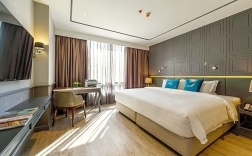 Одноместный люкс Executive односпальная кровать в Courtyard by Marriott Bangkok Sukhumvit 20