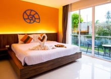 Двухместный номер Deluxe Garden View 2 отдельные кровати в Di Pantai Boutique Beach Resort