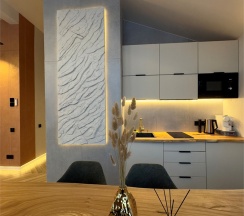 Дом «GOLD» с банным чаном на террасе в Luxe House