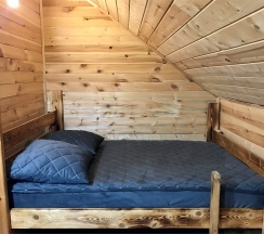 Шале 4. Четырёхместный номер комфорт с видом на горы в Белый волк