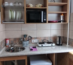 1-комнатные апартаменты студия с двухъярусной кроватью #2 в Easy Studio на улице Пушкинская