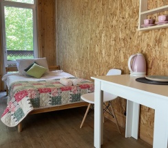 Номер Standard Мансарда с балконом в Райские яблоки