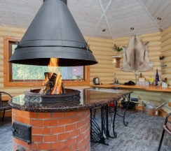 Дом с баней в Pine Land