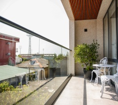 Люкс с 2 комнатами с балконом в Hotel&Suite AinLan