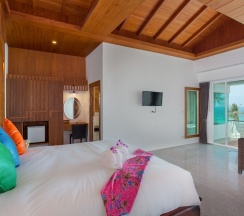 Номер Premium с балконом и oceanfront в The samui beach resort
