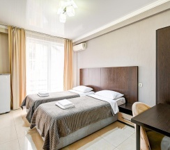 Комната стандарт с 2 односпальными кроватями в Белая Лилия