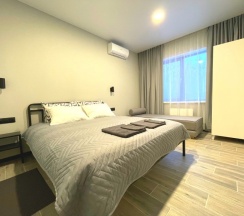 Апартаменты с 2 комнатами с красивым видом из окна в Можайское приморье