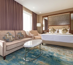 Двухместный полулюкс двуспальная кровать в Best Western Plus Astana