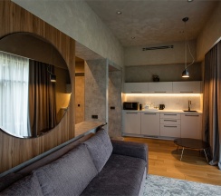 Grand Suite with Lake view в Riviera wellness resort
