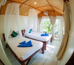 Двухместный номер Superior 2 отдельные кровати в Bubble Bungalow