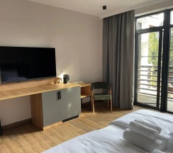 Двухместный номер Comfort c 1 комнатой с балконом и с видом на парк (двуспальная кровать) в Charlet Monte