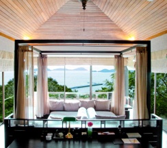 Вилла Residential с бассейном с 3 комнатами с видом на океан в Sri Panwa Phuket Luxury Pool Villa Hotel