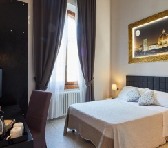 Одноместный номер Economy двуспальная кровать в Leone X Guest House