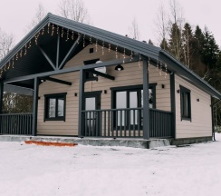 "Дом на горе" с сауной 80м2 в Сонный залив