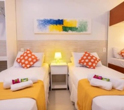 Четырёхместный люкс в Brazilodge All Suites Hostel