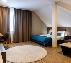 Номер полулюкс с 1 двуспальной кроватью в Laska hotel