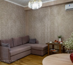 Квартира МОРЕНТ 36 кв. м с балконом на 1 этаже в ЖК «Сорренто Парк» в Morent