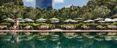 Двухместный люкс Executive двуспальная кровать в The Sukhothai Bangkok