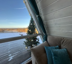 Дом A-frame в Над Рекой