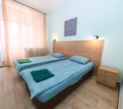 Двухместный номер Семейный Эконом 2 отдельные кровати в Вкс