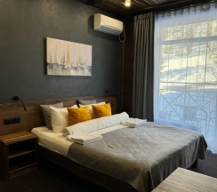 Апартаменты с балконом и с видом на горы в Апартаменты Sports Residence and Business Residence 1