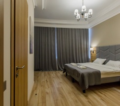 Двухместный номер Стандарт с видом на море двуспальная кровать в Афалина