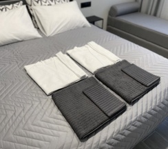 Апартаменты с 2 комнатами с красивым видом из окна в Можайское приморье