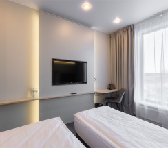 Стандарт с двумя раздельными кроватями в 3А Узловая