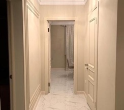 2-комнатные апартаменты люкс с 1 двуспальной кроватью и диваном с видом на море в Apart Ru Hotel