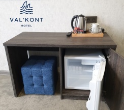 Стандарт с доп. местом и балконом. Вид на море в Val`kont hotel