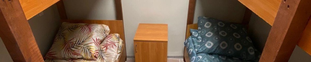 Кровать в общем номере c 2 двухъярусными кроватями (удобства на этаже) №14 в Хостел
