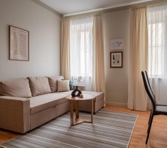 1-комнатные апартаменты студия в Kvart-Hotel (Кварт-Отель) на улице Тимура Фрунзе