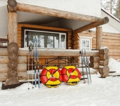 Коттедж баня в Северное сияние