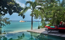 Двухместная вилла Pool Deluxe beachfront 2 отдельные кровати в Kupu Kupu Phangan Beach Villas & Spa by L'Occitane