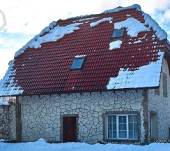Вилла Комфорт с баней и камином в Snow village