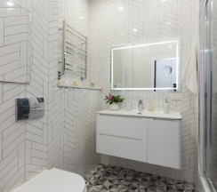 Lilac Mood in a new Great Apartment в Эстет Апарт