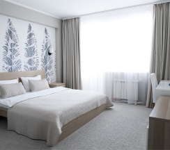 ДВУХКОМНАТНЫЙ НОМЕР КАТЕГОРИИ "ЛЮКС" Вид на ВОЛГУ в Lada-resort