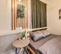 Номер категории комфорт с удобствами и мини-кухней в Ecolife hotel