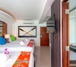 Трёхместный номер Deluxe в The samui beach resort