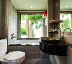 Двухместный коттедж двуспальная кровать в Diamond Cottage Resort & Spa